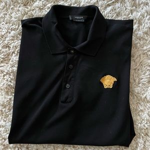 Superb condition Versace Medusa polo